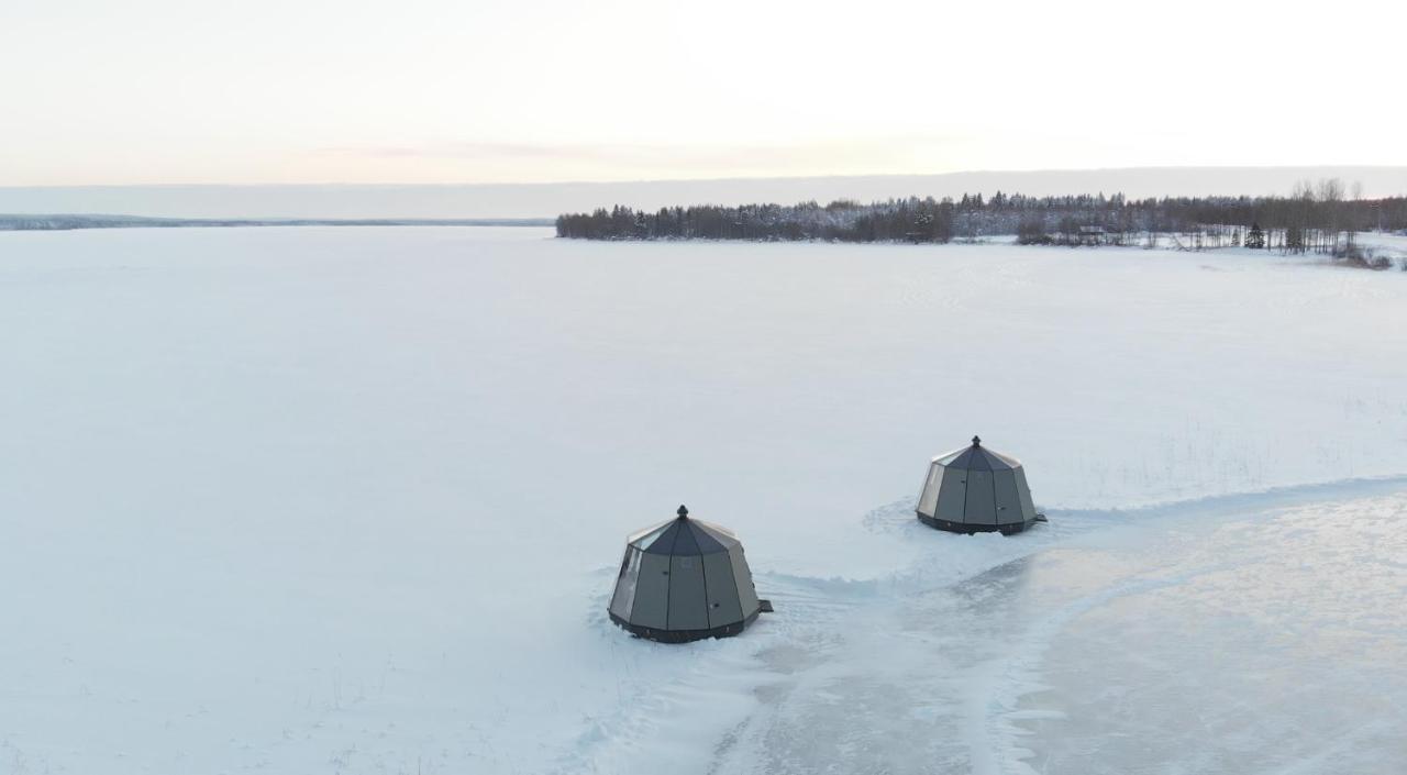 Vikajaervi Lake View Experience Igloos Rovaniemi Kültér fotó