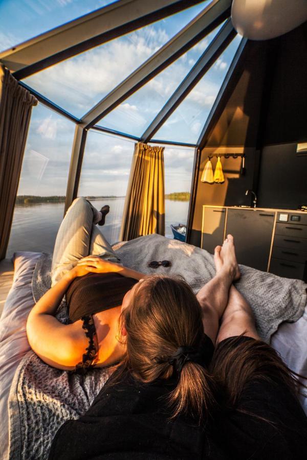 Vikajaervi Lake View Experience Igloos Rovaniemi Kültér fotó