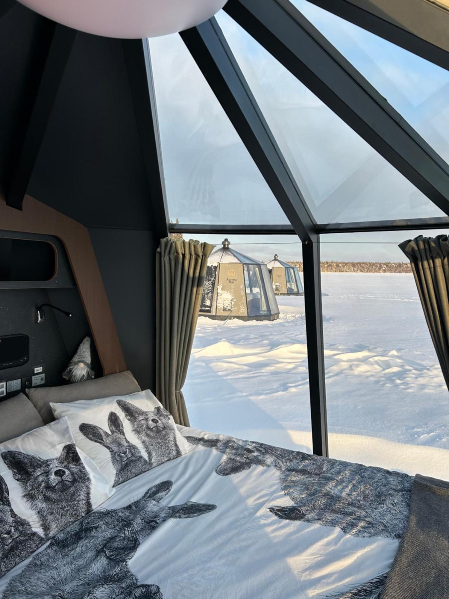 Vikajaervi Lake View Experience Igloos Rovaniemi Kültér fotó