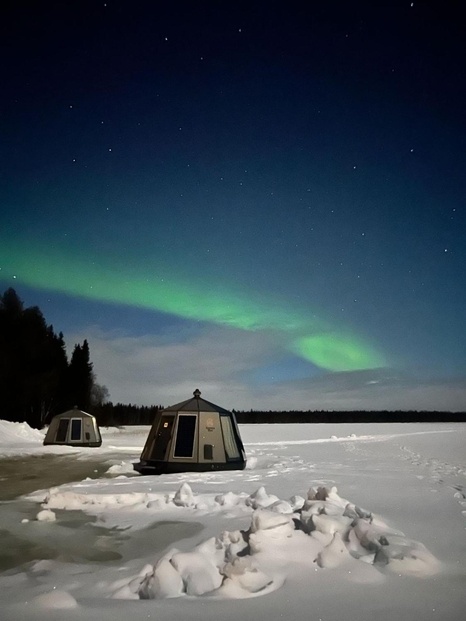 Vikajaervi Lake View Experience Igloos Rovaniemi Kültér fotó